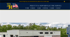 Desktop Screenshot of phelectricalcontractor.com
